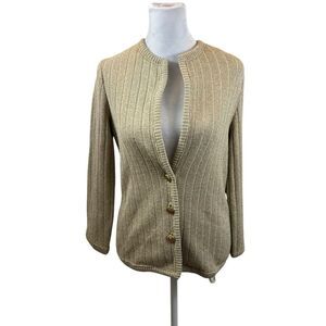 Ladies Vintage Union Made Knit Cardigan Sweater Size 6